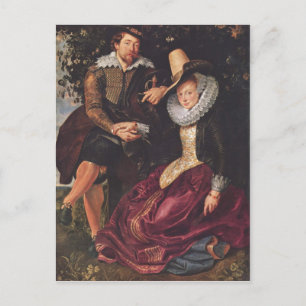 Rubens, Peter Paul Selbstportr?t des Malers mit se Postkarte