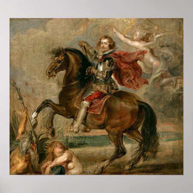 Rubens - Reitherzog von Buckingham Poster (Vorne)