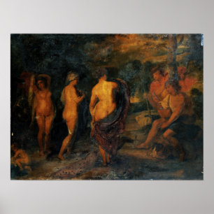 Rubens - Urteil des Paris Poster