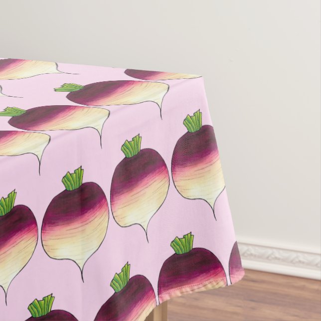 Rübenschwanz Veg Gemüsegarten Veggie Tischdecke (Beispiel)