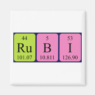 Rubi-Periodenmagnet Magnet