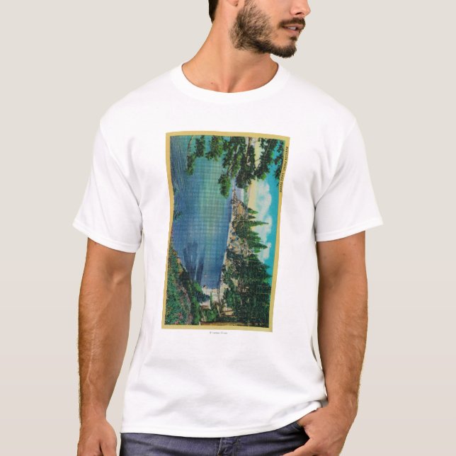 Rubicon Punkt ViewLake Tahoe, CA T-Shirt (Vorderseite)