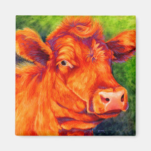 Rubin der rote Angus-Kuh-Magnet Magnet
