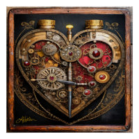 Rubine und Getriebe der Heart Steampunk Serie