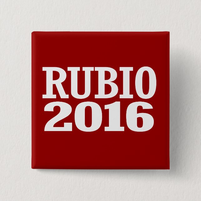 RUBIO 2016 BUTTON (Vorderseite)