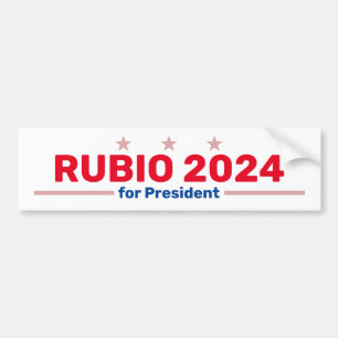 Rubio 2024 Autoaufkleber