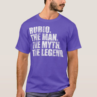 RubioRubio Familienname Rubio Nachname Rubio Surna T-Shirt