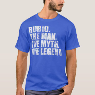 RubioRubio Familienname Rubio Nachname Rubio Surna T-Shirt