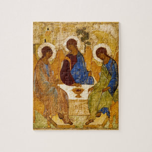 Rublev Trinity am Tisch