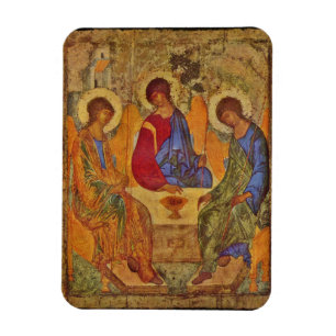 Rublev Trinity am Tisch Magnet
