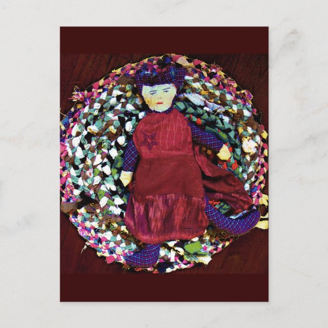 Rubra, die Rag Queen Postkarte (Vorderseite)