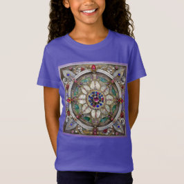 Ruby, Amethyst, Sapphire und Pearl Mandala T-Shirt