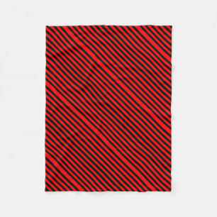 Ruby Black Fleecedecke