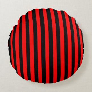 Ruby Black Rundes Kissen