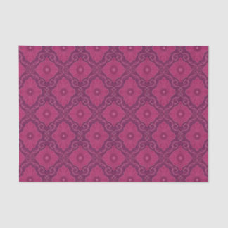 "Ruby Blume" bohemiisches arabesque Muster Seidenpapier