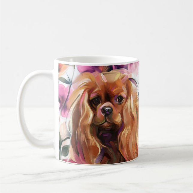 Ruby Cavalier Tasse vintage (Links)
