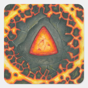 Ruby Core Quadratischer Aufkleber