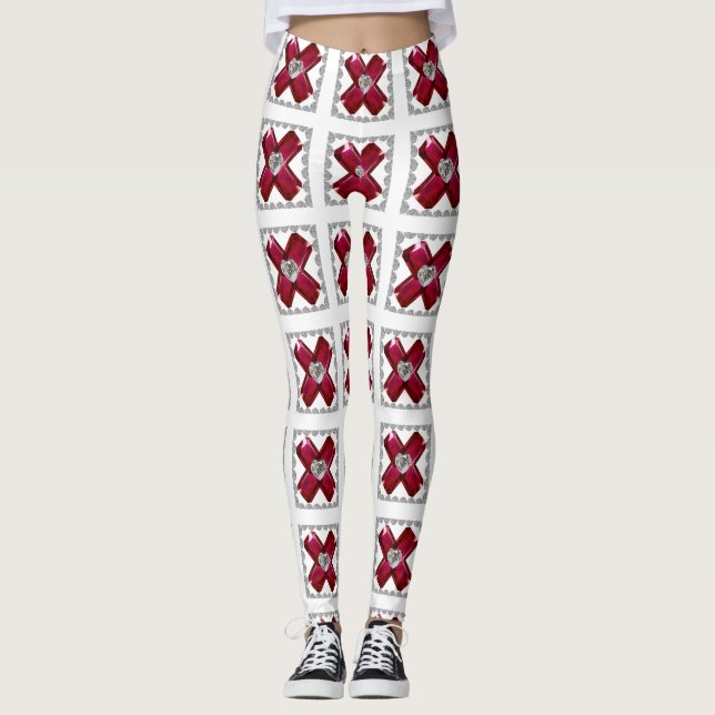 Ruby Cross Leggings (Vorderseite)