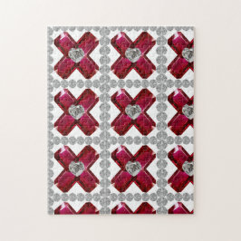 Ruby Diamond Art, Red