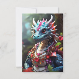 Ruby Dragon Dankeskarte