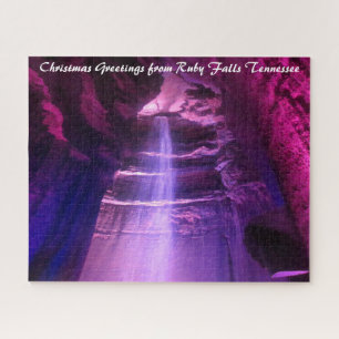Ruby Falls Tennessee. Weihnachtsgrüße