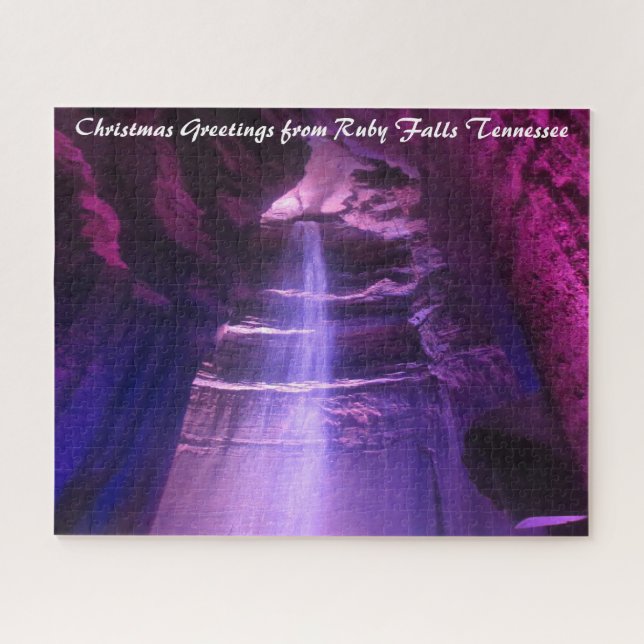 Ruby Falls Tennessee. Weihnachtsgrüße (Horizontal)