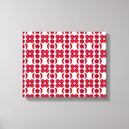 Ruby Gemstone Art, Red Leinwanddruck