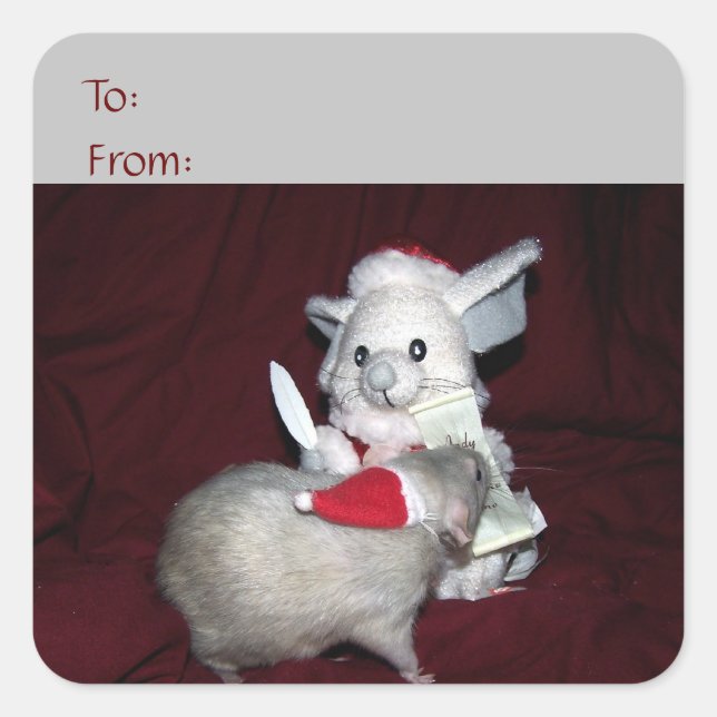 Ruby Gift Sticker (Vorderseite)