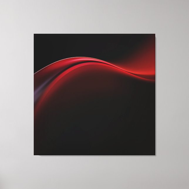 Ruby Gradient Leinwanddruck (Vorderseite)