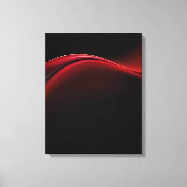Ruby Gradient Leinwanddruck (Vorderseite)