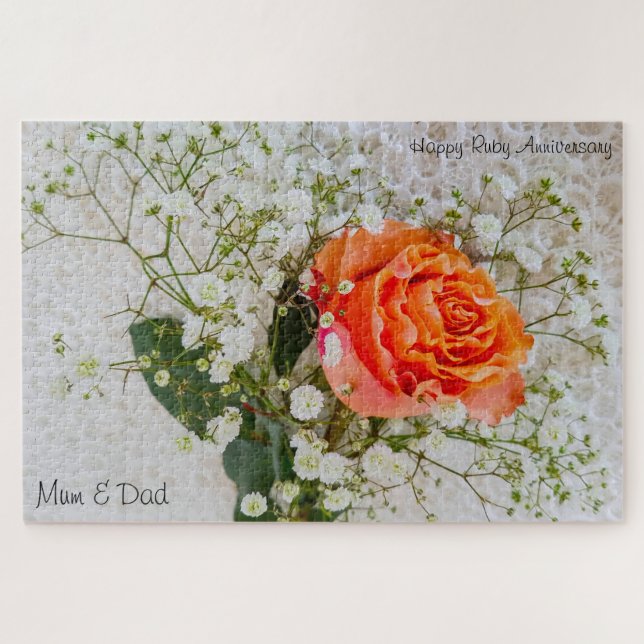 Ruby-Jahrestag. (Horizontal)