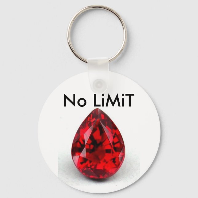 Ruby, No LiMiT Schlüsselanhänger (Vorderseite)
