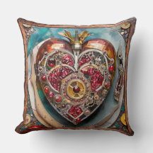 Ruby Pomegranate Heart Steampunk Serie