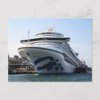 Ruby Princess Docked at Circular Quay Postcard Postkarte