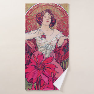 Ruby (Quatre bijoux), Alphonse Mucha