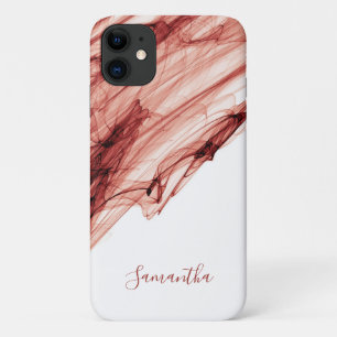 Ruby raucht rot personalisiert Case-Mate iPhone hülle