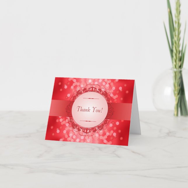 Ruby Red 40e Anniversaire Merci (Devant)