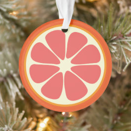 Ruby Red Grapefruit Juicy Sweet Citrus Fruit Slice