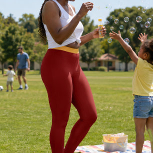 « RUBY RED » – LEGGINGS DE VÊTEMENTS DE SPORT