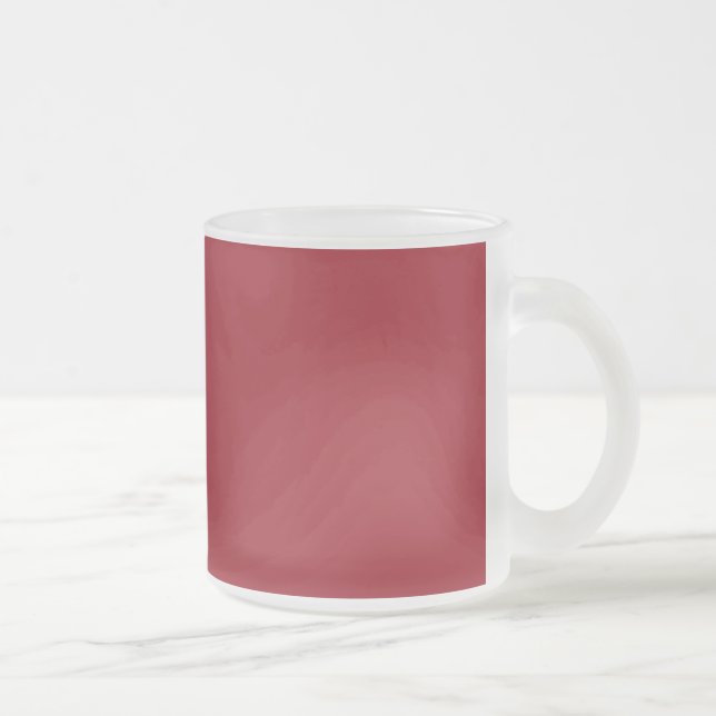 Ruby Red Mattglastasse (Rechts)