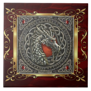 Ruby Red Medieval Witchcraft Ritual Alter Angebot Fliese