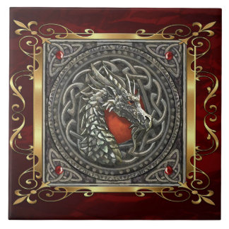 Ruby Red Medieval Witchcraft Ritual Alter Angebot Fliese