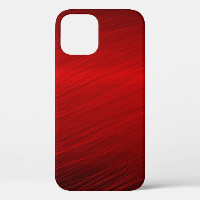 Ruby Red Paper business glänzend Case-Mate iPhone Hülle (Rückseite)