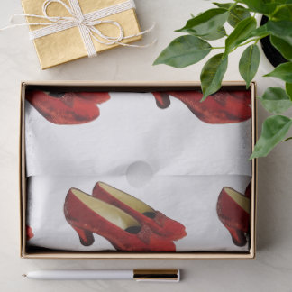 Ruby Red Slippers Schuhe Wrapping Tissue Paper Seidenpapier