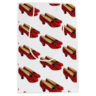 Ruby Red Slippers Shoes Mittlere Geschenktasche Mittlere Geschenktüte
