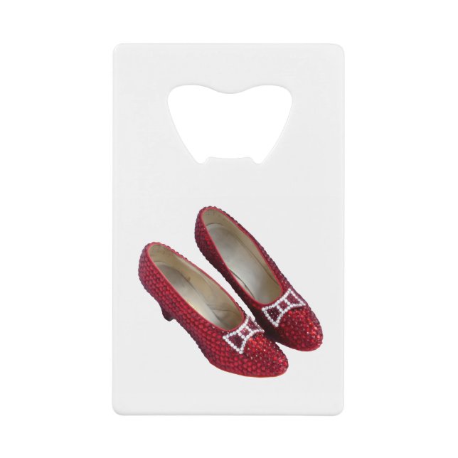 Ruby Red Slippers Wicked CreditCard Flaschenöffner (Vorderseite)