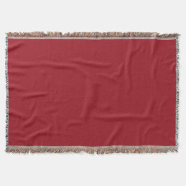 Ruby Red Solid Color | Classic | elegant Decke