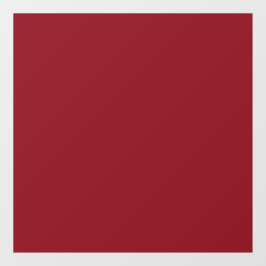 Ruby Red Window Cling 12 Zoll Square Fensteraufkleber