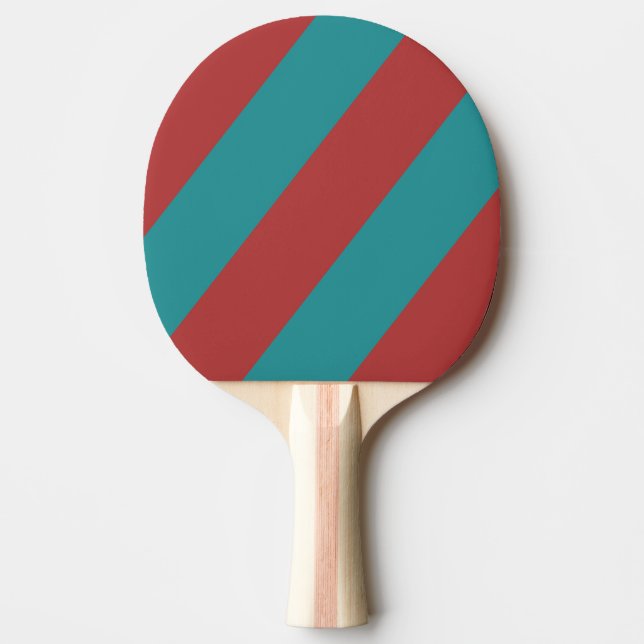 Ruby Reef Bold Stripes Tischtennis Schläger (Vorderseite)