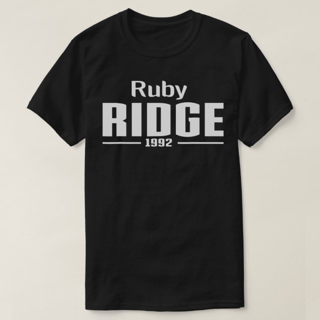Ruby Ridge Idaho 1992 1  T-Shirt (Design vorne)